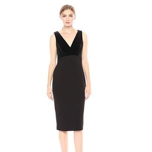 Calvin Klein Velvet Midi Dress